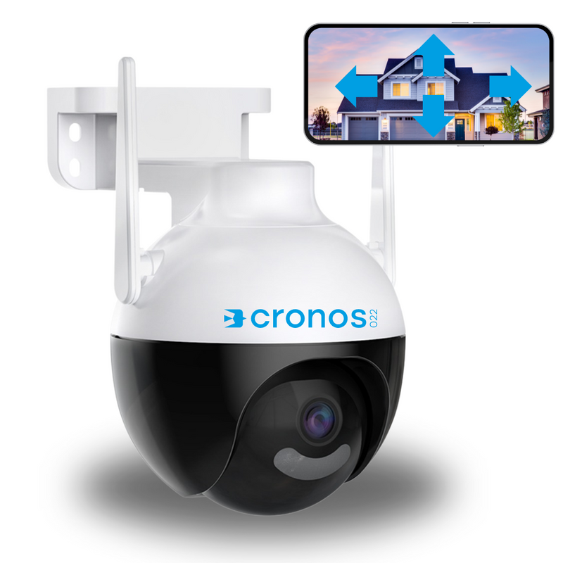 Câmera de Segurança Wifi MARCA cronos022 MODELO CWE-022 PARA USO EXTERNO FULLHD 4MP