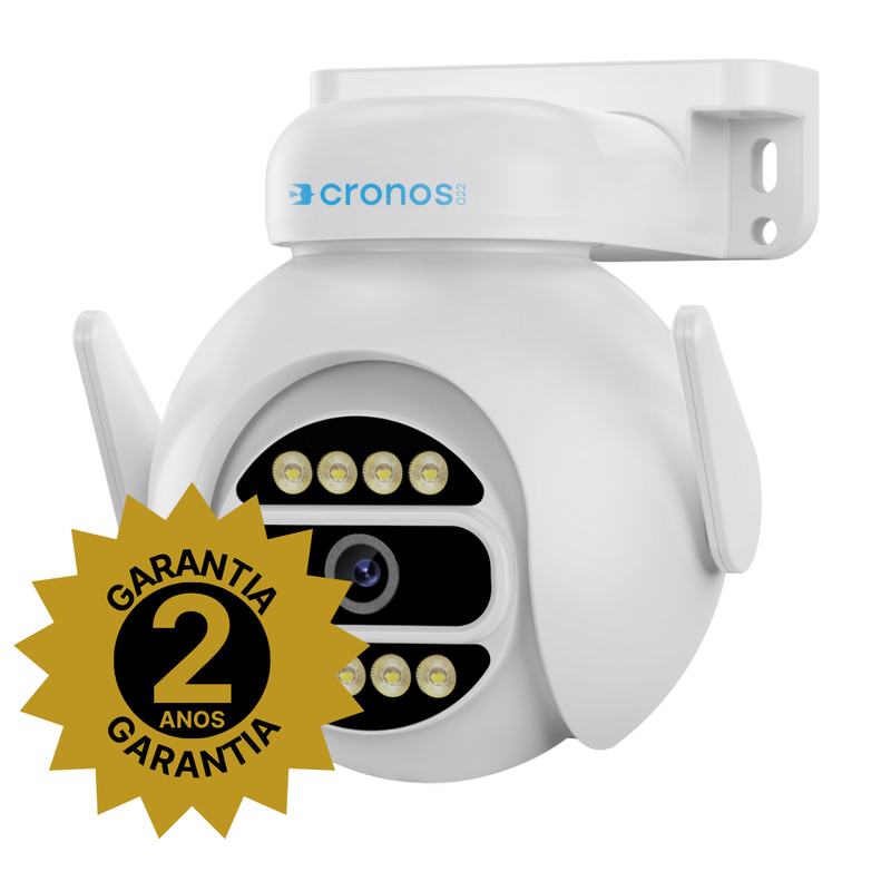Câmera de Segurança Wi-Fi Cronos022 C1E – Proteção 24h com Imagem Full HD 4MP