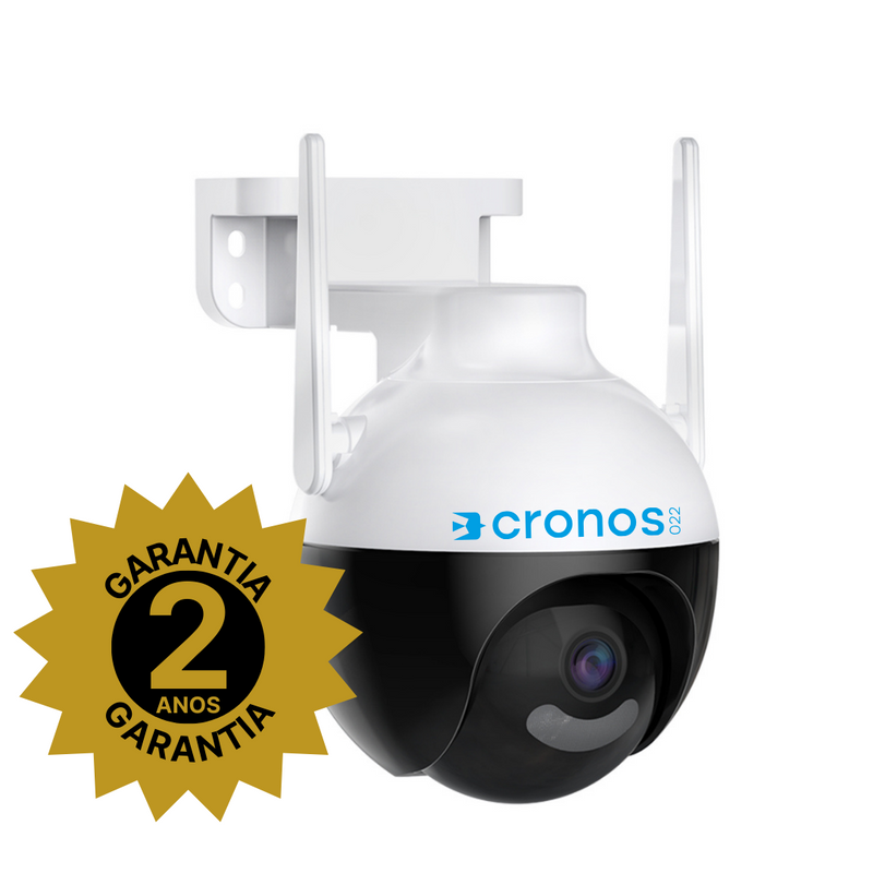 Câmera de Segurança Wifi MARCA cronos022 MODELO CWE-022 PARA USO EXTERNO FULLHD 4MP